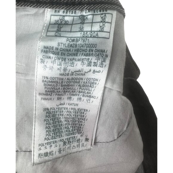 G By Guess Korbin Slim Fit Gray Denim Jeans For Men Size 36X30 - Picture 8 of 15